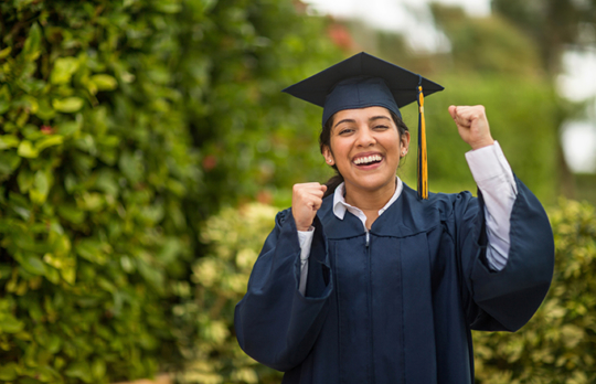 happy graduate