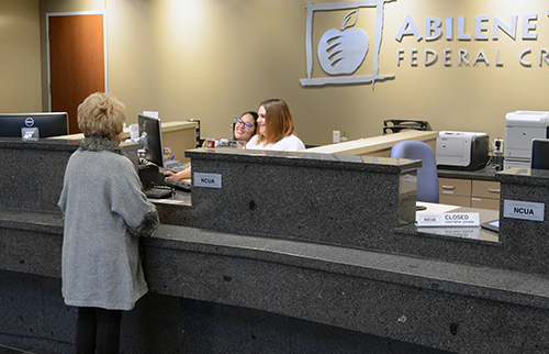 Teller Transaction at ATFCU