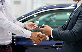 car deal taking place