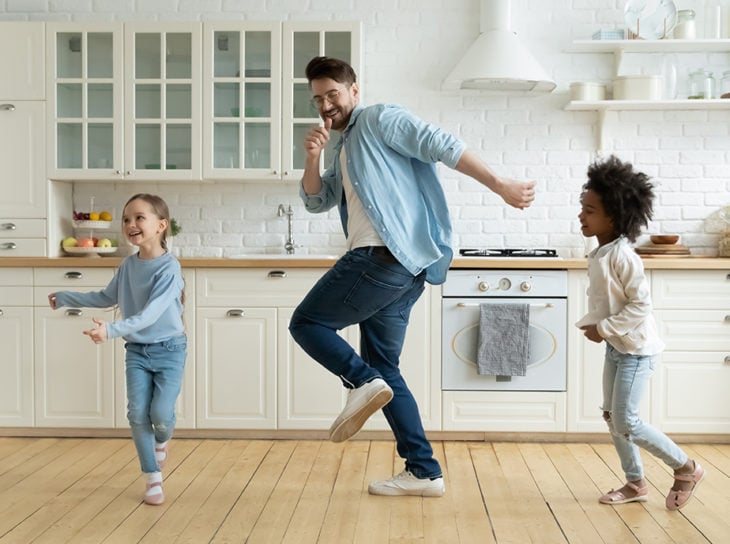 teaching children to dance